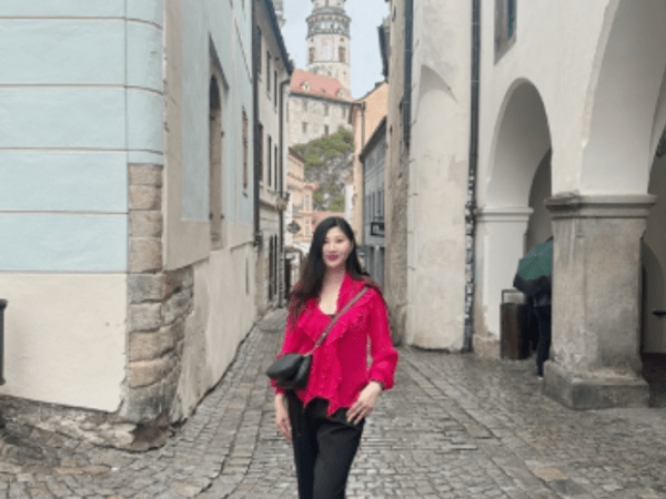 「捷克旅遊」聯合國世界文化遺產，童話古城「克魯姆洛夫古堡Český Krumlov, Czechia」/ 彭孟嫻 Jessica&nbsp;Peng